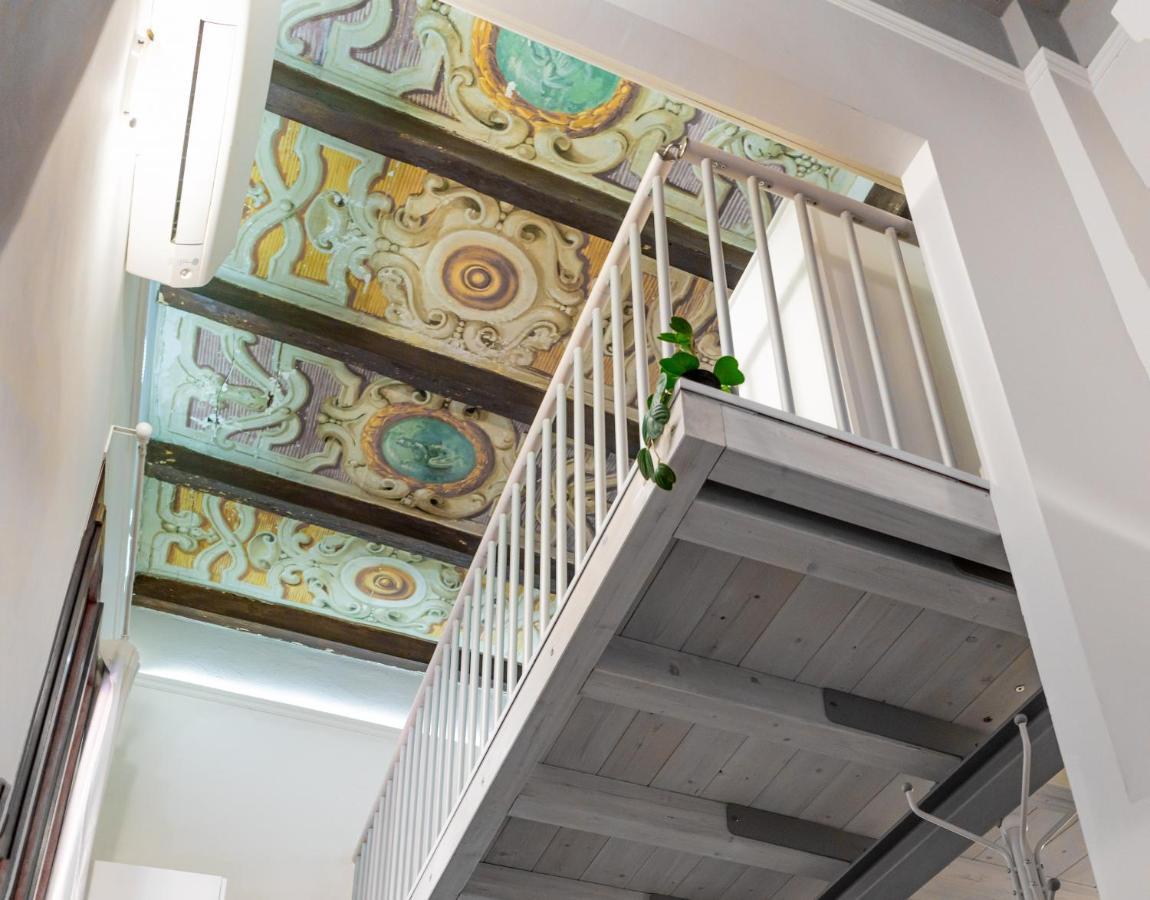 Charming Frescoed Loft Bolonha Exterior foto
