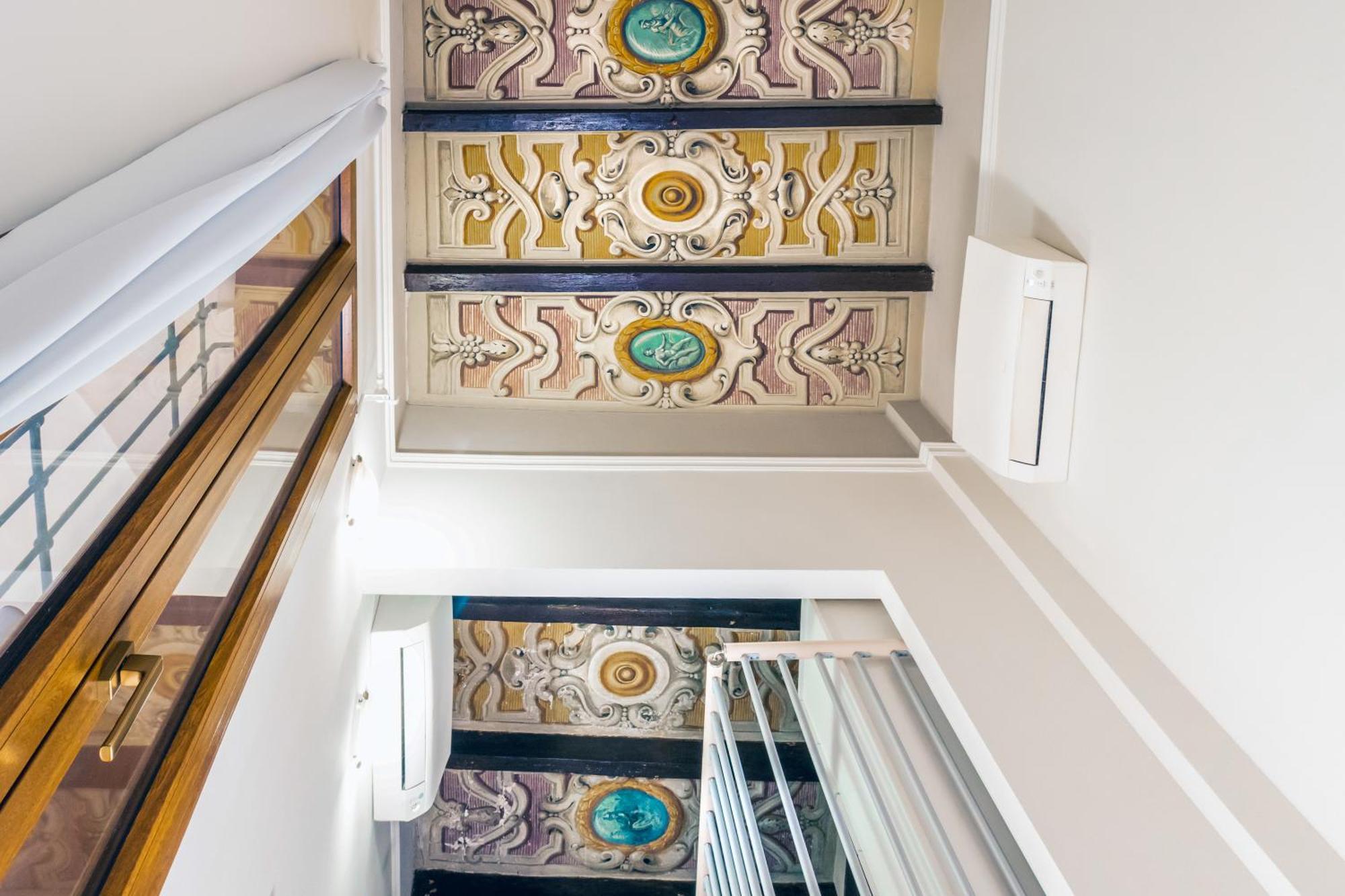 Charming Frescoed Loft Bolonha Exterior foto