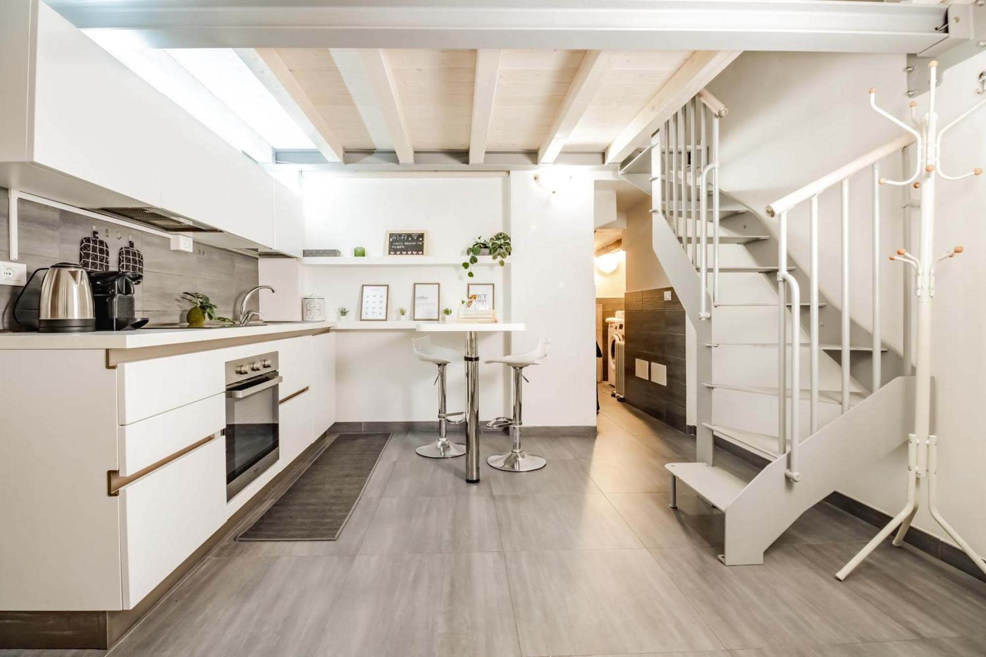 Charming Frescoed Loft Bolonha Exterior foto